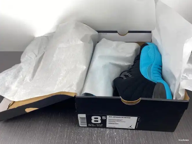 Rep 130690-027 12 Jordan Blue Gamma Retro 0608